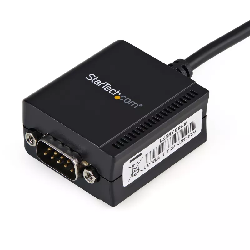 StarTech.com 1 prievado FTDI USB į RS232 nuoseklųjį adapterio kabelis su COM išlaikymu