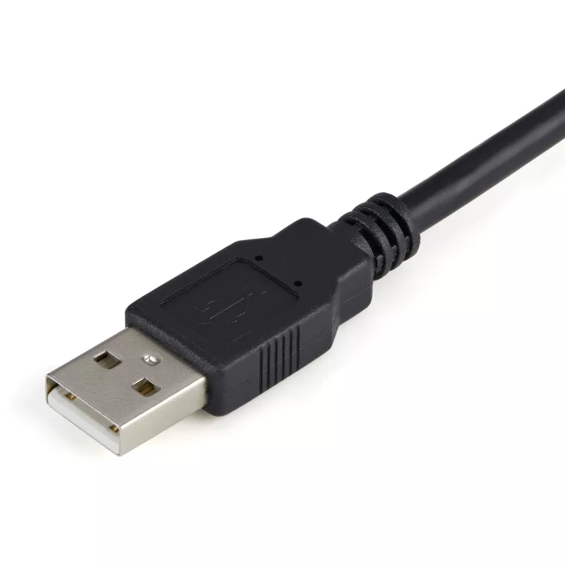 StarTech.com 1 prievado FTDI USB į RS232 nuoseklųjį adapterio kabelis su COM išlaikymu