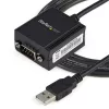 StarTech.com 1 prievado FTDI USB į RS232 nuoseklųjį adapterio kabelis su COM išlaikymu