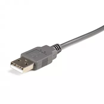 StarTech.com 3ft (91cm) 1 prievado USB į RS232 serijinį kabelį, DB9/DB25 RS232 į USB keitiklis, Prolific, USB į serijinį adapterį