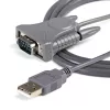 StarTech.com ICUSB232DB25 USB 2.0 į nuoseklųjį RS232 adapterinis kabelis, DB9/DB25, pilkas
