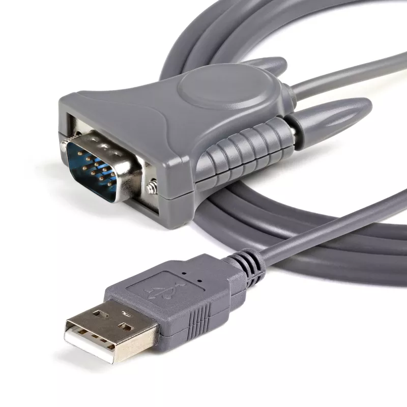 StarTech.com ICUSB232DB25 USB 2.0 į nuoseklųjį RS232 adapterinis kabelis, DB9/DB25, pilkas