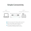 StarTech.com ICUSB232FTN USB į RS232 Null Modem adapteris, 1,8 m, FTDI