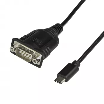 StarTech.com USB-C į RS232 (DB9) nuosekliojo prievado adapterio laidas su COM prievado išlaikymu - 40 cm