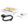 StarTech.com 6 pėdų (1,8 m) 1 prievado profesionalus RS422/485 USB serijinio kabelio adapteris su COM išlaikymu, USB į RS422 adapteris - TAA