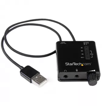 StarTech.com USB stereo garso adapteris išorinė garso plokštė su SPDIF skaitmeniniu garsu ir stereo mikrofonu