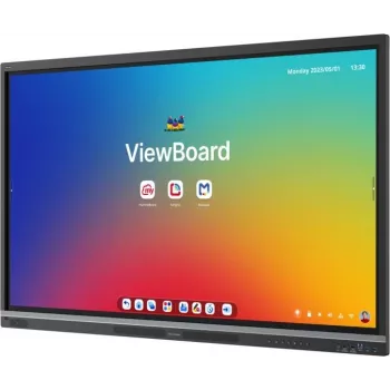 Viewsonic IFP6551 interaktyvi lenta 165,1 cm (65 colių) 3840 x 2160 pikselių liečiamas ekranas juoda