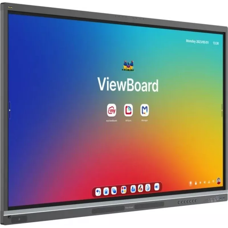 Viewsonic IFP6551 interaktyvi lenta 165,1 cm (65 colių) 3840 x 2160 pikselių liečiamas ekranas juoda