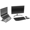 Kensington SmartFit Easy Riser Go reguliuojamas ergonominis nešiojamojo kompiuterio stovas su aušinimu, iki 17 colių
