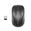 Kensington Wireless ValuMouse, ambidekstrinė, optinė, RF belaidė, 1000 DPI, juoda