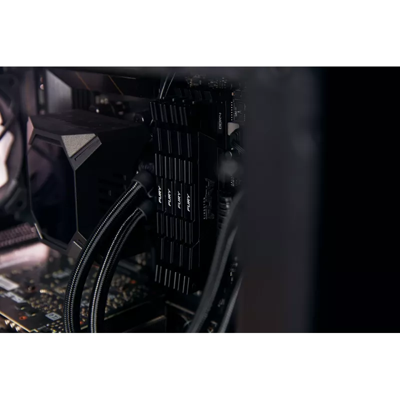 Kingston FURY Renegade 16GB DDR4 3600MHz CL16 DIMM juoda