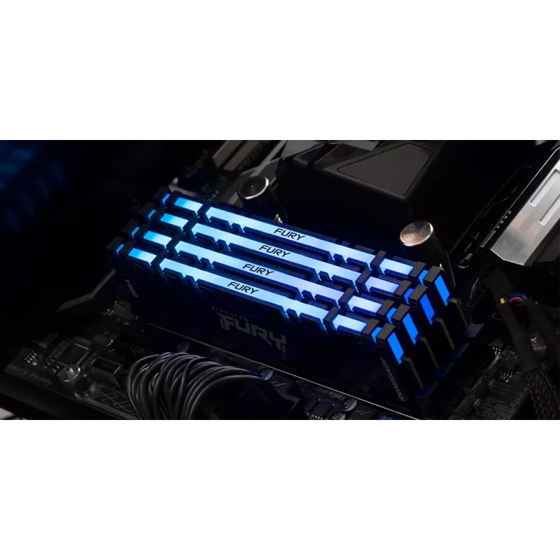 Kingston FURY Renegade RGB 16GB (2x8GB) DDR4 3600MHz CL16 atminties rinkinys