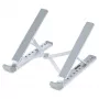 StarTech.com Sulankstomas nešiojamojo kompiuterio stovas, reguliuojamo aukščio ergonomiškas stovas, ventiliuojamas aliumininis rėmas, laikantis 10 kg, reguliuojamas pasvirimas, sulankstomas dizainas
