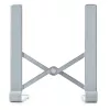 StarTech.com Sulankstomas nešiojamojo kompiuterio stovas, reguliuojamo aukščio ergonomiškas stovas, ventiliuojamas aliumininis rėmas, laikantis 10 kg, reguliuojamas pasvirimas, sulankstomas dizainas