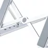 StarTech.com Sulankstomas nešiojamojo kompiuterio stovas, reguliuojamo aukščio ergonomiškas stovas, ventiliuojamas aliumininis rėmas, laikantis 10 kg, reguliuojamas pasvirimas, sulankstomas dizainas