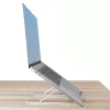 StarTech.com Sulankstomas nešiojamojo kompiuterio stovas, reguliuojamo aukščio ergonomiškas stovas, ventiliuojamas aliumininis rėmas, laikantis 10 kg, reguliuojamas pasvirimas, sulankstomas dizainas
