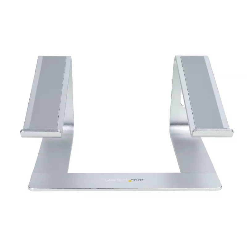 StarTech.com stovas nešiojamam kompiuteriui ant stalo, laiko 5 kg, aliuminis, sidabrinis, ergonomiškas pakėlėjas