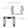 StarTech.com stovas nešiojamam kompiuteriui ant stalo, laiko 5 kg, aliuminis, sidabrinis, ergonomiškas pakėlėjas