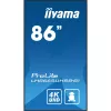„iiyama“ LH8665UHSB-B1 reklaminis ekranas su kiosko dizainu 2,18 m (86 col.) LED Wi-Fi 800 cd/m² 4K Ultra HD juodas, integruotas procesorius Android 11, 24/7