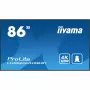 „iiyama“ LH8665UHSB-B1 reklaminis ekranas su kiosko dizainu 2,18 m (86 col.) LED Wi-Fi 800 cd/m² 4K Ultra HD juodas, integruotas procesorius Android 11, 24/7