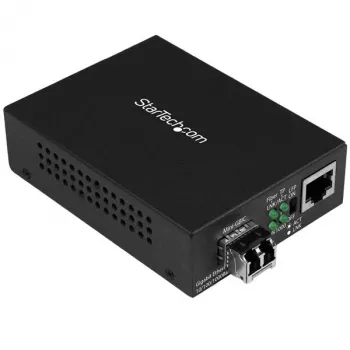 StarTech.com Gigabit Ethernet šviesolaidinis medijos keitiklis – kompaktiškas – 850nm MM LC – 550m