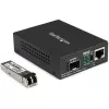 StarTech.com Gigabit Ethernet šviesolaidinis medijos keitiklis – kompaktiškas – 850nm MM LC – 550m