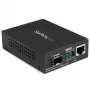 „StarTech.com“ Gigabit eterneto šviesolaidinis medijos keitiklis su atviru SFP lizdu