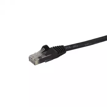 StarTech.com 10 m CAT6 Ethernet kabelis - juodas CAT6 Gigabit Ethernet laidas - 250 MHz 100 W PoE RJ45 UTP tinklo / jungiamasis kabelis su apsauga nuo užkabinimo ir įtempimo mažinimu, individualiai išbandytas