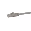 StarTech.com 10 m CAT6 Ethernet kabelis pilkas – CAT 6 Gigabit Ethernet laidas – 250 MHz 100 W PoE RJ45 UTP tinklo/latakinis laidas su apsauga nuo užkabinimo ir įtempimo mažinimu, individualiai išbandytas