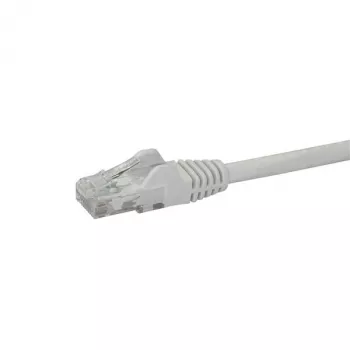 StarTech.com 10m CAT6 Ethernet kabelis - Baltas CAT 6 Gigabit Ethernet laidas - 250MHz 100W PoE RJ45 UTP tinklo/pataisos laidas su apsauga nuo užkabinimo ir įtempimo mažinimu, individualiai išbandytas