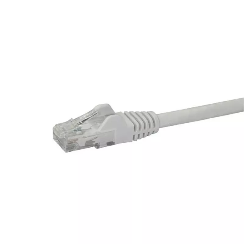 StarTech.com 2m CAT6 Ethernet kabelis - Baltas CAT 6 Gigabit Ethernet laidas - 250MHz 100W PoE RJ45 UTP tinklo/pataisos laidas su apsauga nuo užkabinimo ir įtempimo mažinimu, individualiai išbandytas