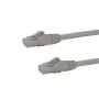 StarTech.com 5m CAT6 Ethernet kabelis pilkas – CAT6 Gigabit Ethernet laidas, 250MHz, 100W PoE, RJ45 UTP tinklo/jungiamasis laidas su apsauga nuo užkabinimo ir įtempimo mažinimu, individualiai išbandytas