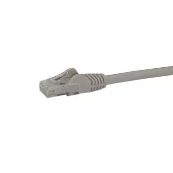 StarTech.com 5m CAT6 Ethernet kabelis pilkas – CAT6 Gigabit Ethernet laidas, 250MHz, 100W PoE, RJ45 UTP tinklo/jungiamasis laidas su apsauga nuo užkabinimo ir įtempimo mažinimu, individualiai išbandytas