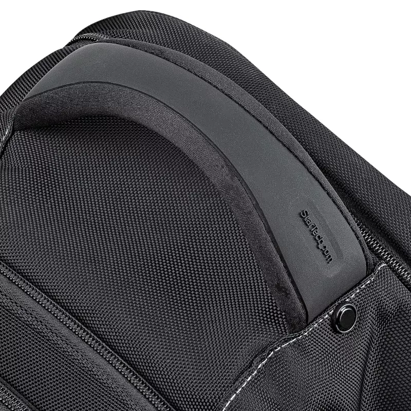 StarTech.com 15.6 col. nešiojamojo kompiuterio kuprinė su išimamu aksesuarų organizatoriumi – profesionali IT techniko kuprinė darbui/kelionėms/penduliavimui – ergonomiškas kompiuterio krepšys – patvarus balistinis nailonas – kišenės nešiojamajam ir planš