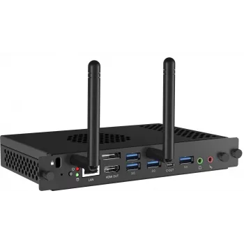iiyama OPC51204BC-1 Mini kompiuteris, Intel Core i5-12450H, 8 GB DDR4, 256 GB SSD, Windows 11 IoT Enterprise, juodas