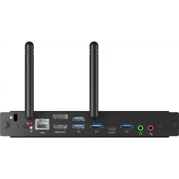 iiyama OPC51204BC-1 Mini kompiuteris, Intel Core i5-12450H, 8 GB DDR4, 256 GB SSD, Windows 11 IoT Enterprise, juodas