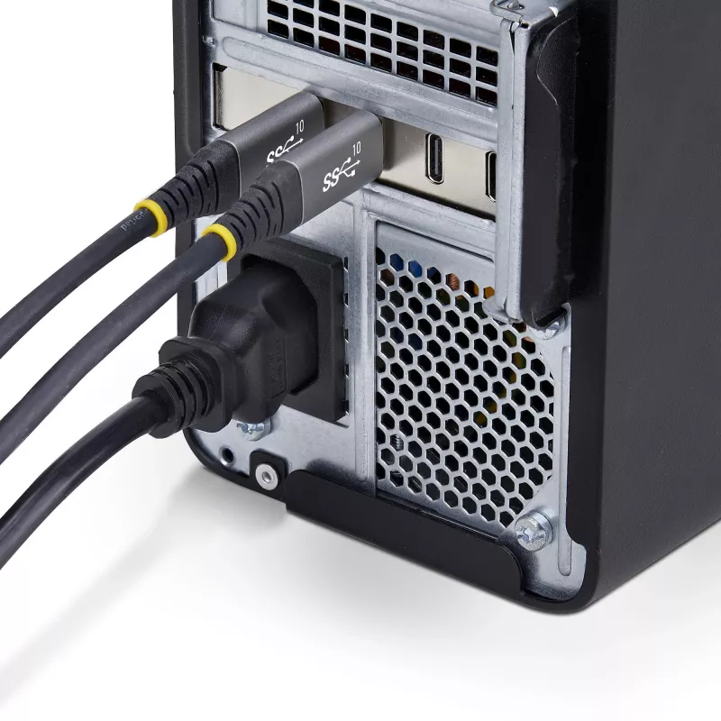 StarTech.com 4 prievadų USB Type-C PCIe kortelė, USB 3.2 10Gbps, USB-C PCI Express plėtimosi kortelė, 4 nepriklausomi USB valdikliai, Windows/Linux/macOS, TAA atitinkanti