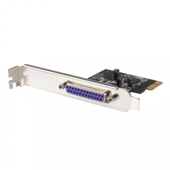 „StarTech.com“ 1 prievado lygiagreti PCIe kortelė – PCI Express į lygiagretų DB25 adapterio kortelė – darbalaukio LPT valdiklis spausdintuvams, skaitytuvams ir braižytuvams – SPP/ECP – standartinis/žemo profilio