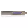 „StarTech.com“ 1 prievado lygiagreti PCIe kortelė – PCI Express į lygiagretų DB25 adapterio kortelė – darbalaukio LPT valdiklis spausdintuvams, skaitytuvams ir braižytuvams – SPP/ECP – standartinis/žemo profilio