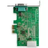 StarTech.com 1 prievado PCI Express RS232 serijinio adapterio kortelė - PCIe RS232 serijinio valdiklio kortelė - PCIe į serijinį DB9 - 16950 UART - žemo profilio plėtimosi kortelė - Windows ir Linux