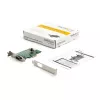 StarTech.com 1 prievado PCI Express RS232 serijinio adapterio kortelė - PCIe RS232 serijinio valdiklio kortelė - PCIe į serijinį DB9 - 16950 UART - žemo profilio plėtimosi kortelė - Windows ir Linux