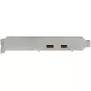 StarTech.com 2 prievadų USB 3.2 Gen 2 PCIe kortelė, USB-C 10Gbps SuperSpeed PCI Express 3.0 x4 valdiklio kortelė, USB Type-C adapterio kortelė, tik duomenims, Windows/macOS/Linux, TAA