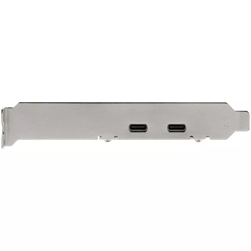StarTech.com 2 prievadų USB 3.2 Gen 2 PCIe kortelė, USB-C 10Gbps SuperSpeed PCI Express 3.0 x4 valdiklio kortelė, USB Type-C adapterio kortelė, tik duomenims, Windows/macOS/Linux, TAA
