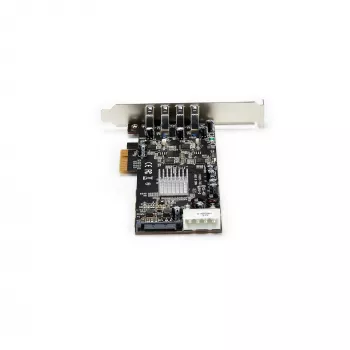 StarTech.com 4 prievadų USB 3.0 PCIe kortelė su 4 atskirais 5Gbps kanalais (USB 3.1 Gen 1) - UASP - SATA / LP4 maitinimas - PCI Express adapterio kortelė