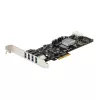 StarTech.com PEXUSB3S44V – 4 prievadų USB 3.0 PCIe adapteris su 4 atskirais kanalais
