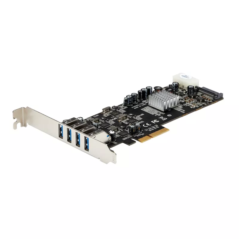 StarTech.com PEXUSB3S44V – 4 prievadų USB 3.0 PCIe adapteris su 4 atskirais kanalais