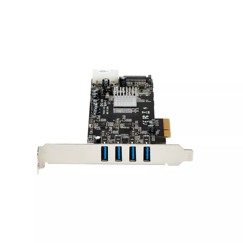 StarTech.com PEXUSB3S44V – 4 prievadų USB 3.0 PCIe adapteris su 4 atskirais kanalais