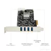 StarTech.com PEXUSB3S44V – 4 prievadų USB 3.0 PCIe adapteris su 4 atskirais kanalais