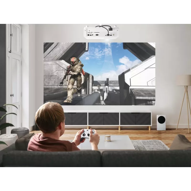 Projektorius Viewsonic PX749-4K standartinio atstumo 4000 ANSI liumenų UHD 4K (3840x2160) 3D baltas