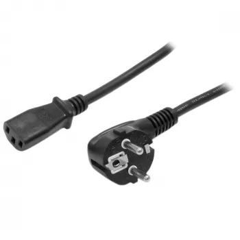 StarTech.com 2m maitinimo laidas, EU Schuko į C13, 18AWG, 250V 10A, juodas